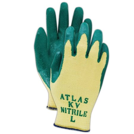 SHOWA SHOWA Best Atlas KV350 Kevlar Glove with Nitrile Palm Coating, L, 12PK KV350-L